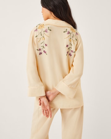 Monsoon Elodie Floral Embroidered Shirt
