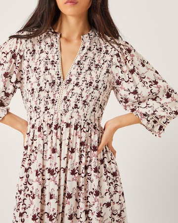 Monsoon Jacqueline Floral Midi Dress