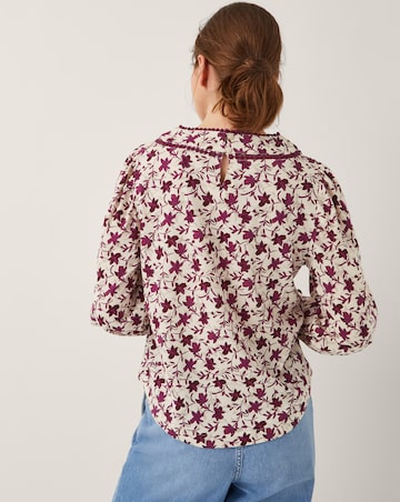 Monsoon Felipa Floral Print Jersey Top