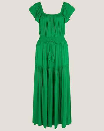 Monsoon Isabela Square Neck Midi Dress