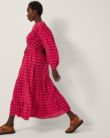 Monsoon Poppy Tiered Midi Dress