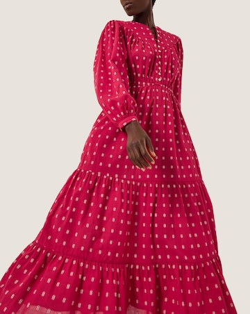 Monsoon Poppy Tiered Midi Dress