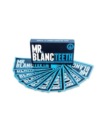 Mr Blanc Teeth Whitening Strips 2 Week Supply