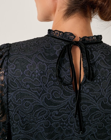 Monsoon Larna Lace Long Sleeve Blouse