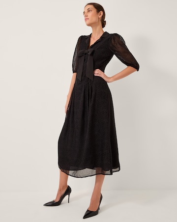 Monsoon Mae Devore Midi Dress