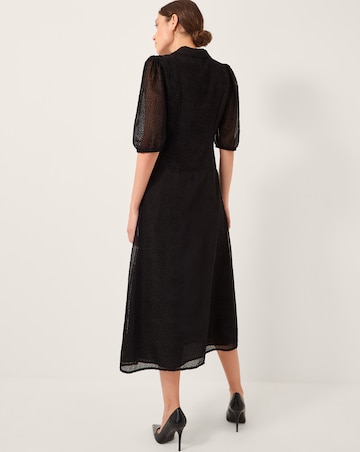 Monsoon Mae Devore Midi Dress