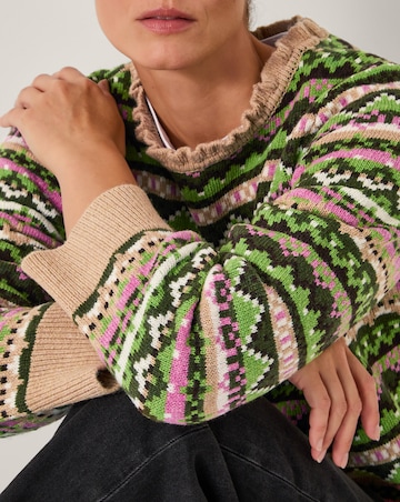 Monsoon Fira Fair Isle Jumper