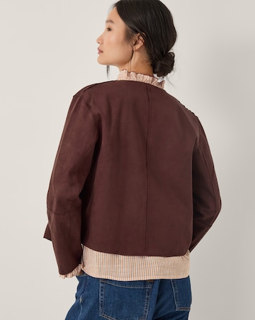 Monsoon Rowan Suedette Jacket
