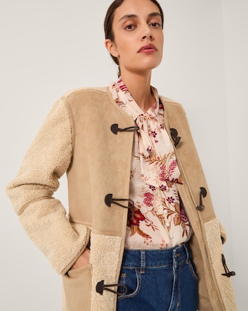 Monsoon Teri Borg Duffle Jacket
