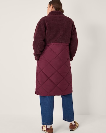 Monsoon Marlo Borg Quilted Coat
