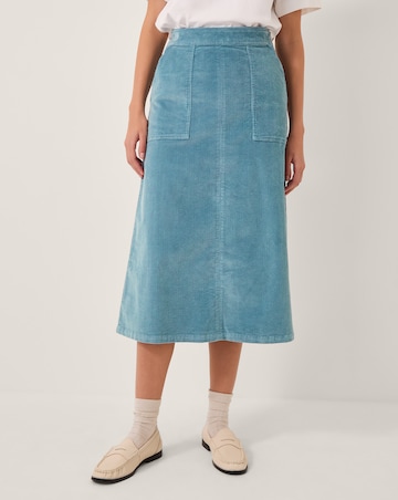 Monsoon Malika Corduroy Midi Skirt