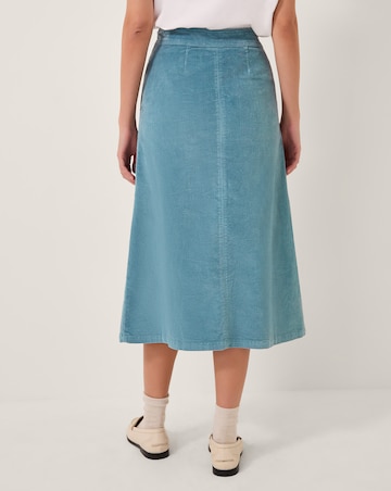 Monsoon Malika Corduroy Midi Skirt