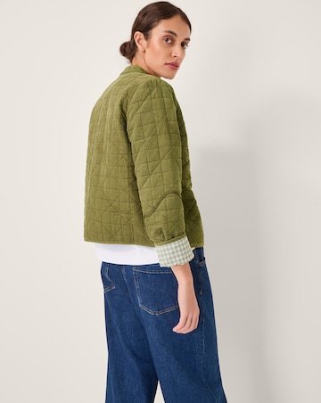 Monsoon Gaia Quilted Corduroy Jacket