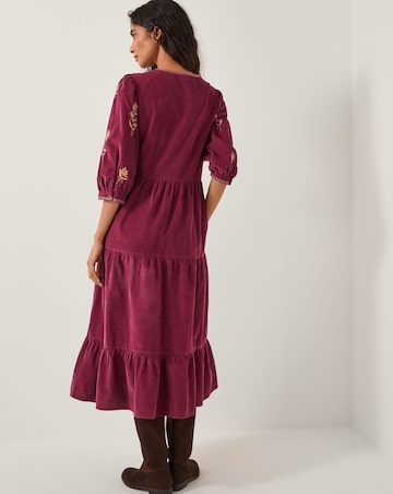 Monsoon Mia Embroidered Midi Dress