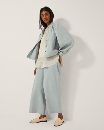 Monsoon Ciara Puff Sleeve Denim Jacket