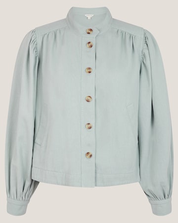 Monsoon Ciara Puff Sleeve Denim Jacket