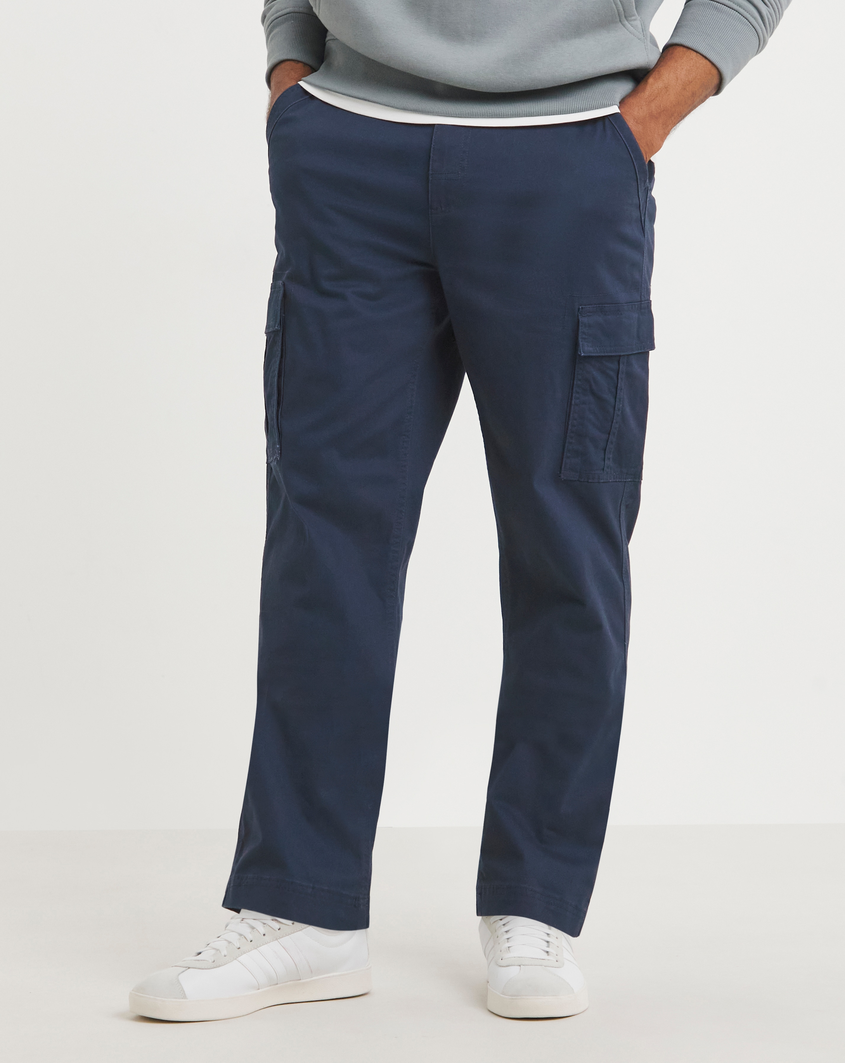 Cotton Stretch Cargo Trouser