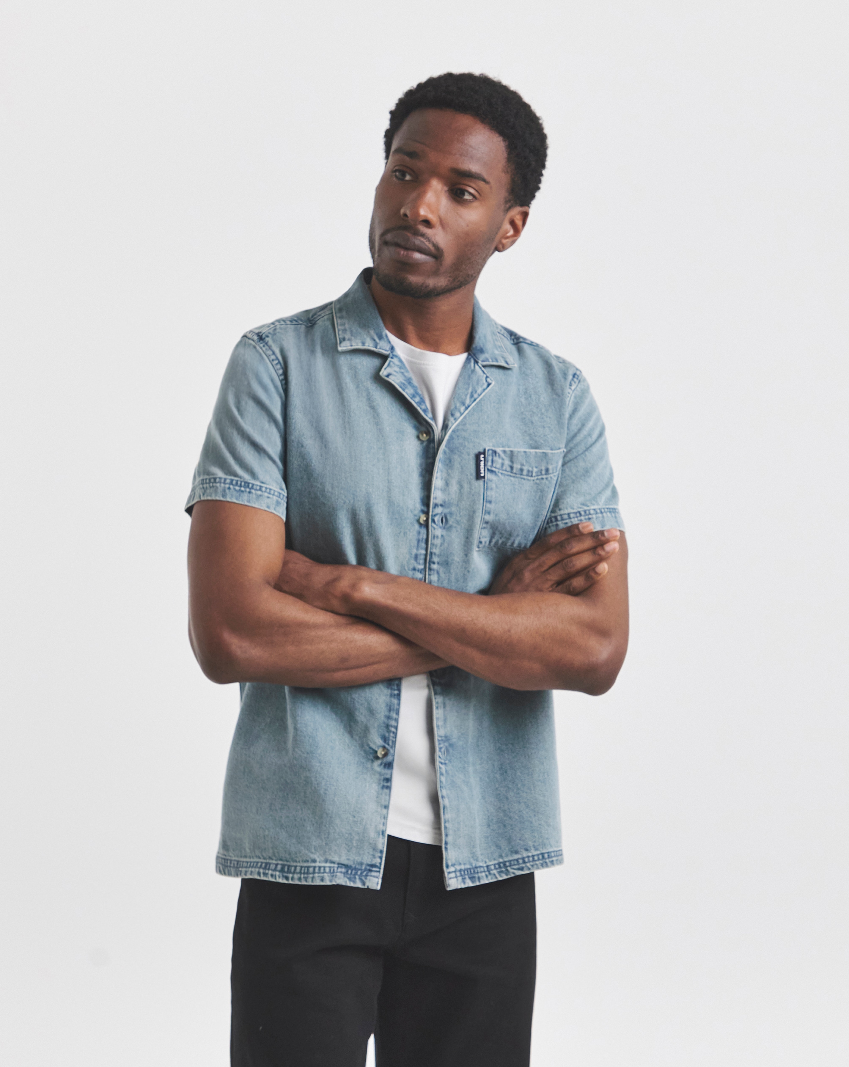 Union Denim Revere Collar Shirt