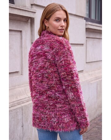 Roman Multi Fluffy Cardigan