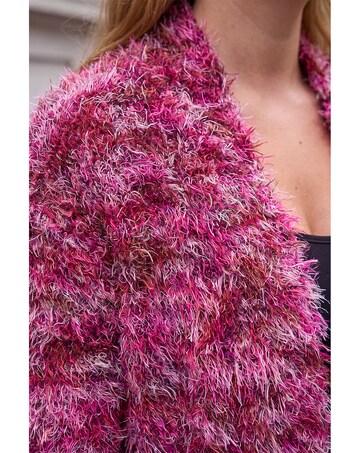 Roman Multi Fluffy Cardigan