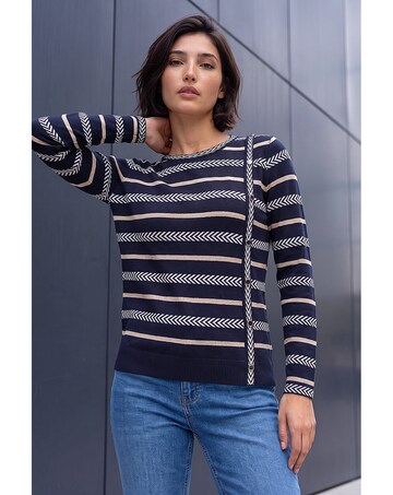 Roman Petite Stripe Knit Jumper