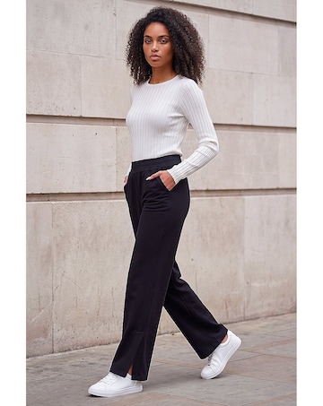 Roman Dusk Soft Touch Wide Leg Trouser