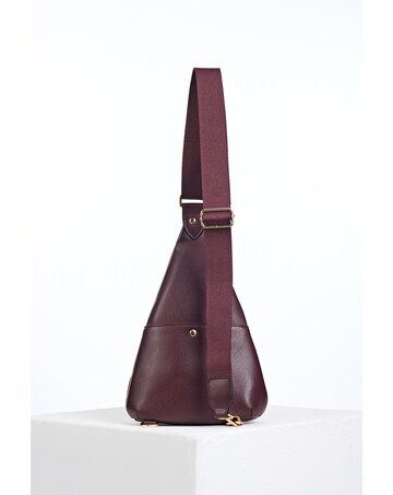 Luella Grey Darla Black Cherry Sling Crossbody