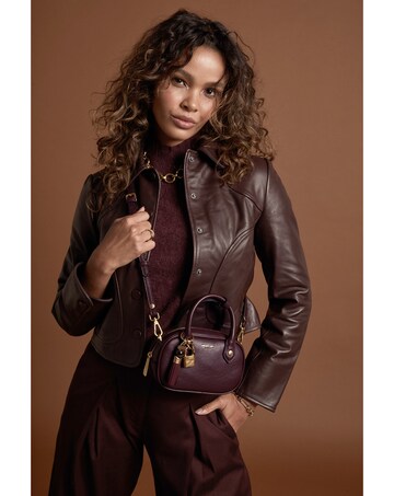 Luella Grey Ruthanna Black Cherry Mini Bowler
