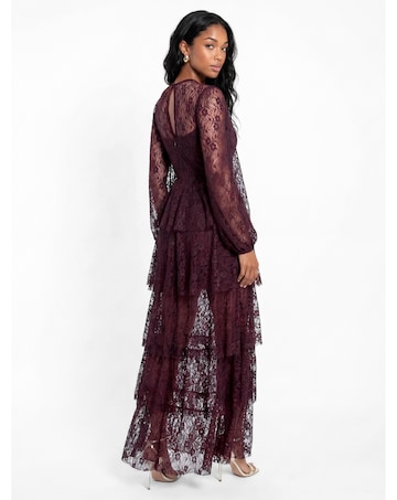 Maya Deluxe Embellished Lace Dress