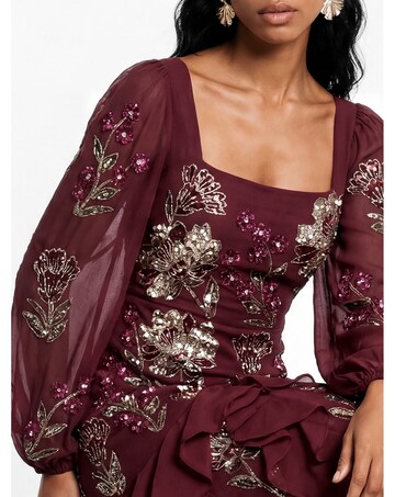 Maya Deluxe Embellished Maxi Dress