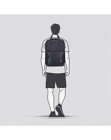 Enrico Benetti Innsbruck Twill Nylon 17" Laptop Rucksack