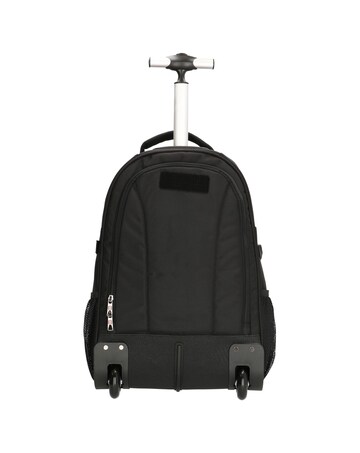 Enrico Benetti Cornell Polyester 17" Laptop Trolley Backpack