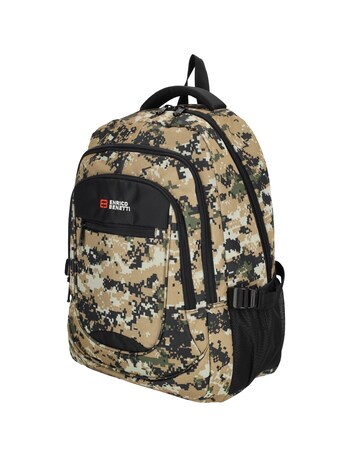 Enrico Benetti Santa Cruz Polyester 17" Laptop Rucksack