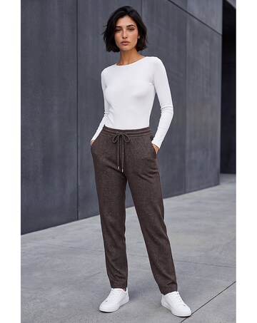 Roman Petite Abstract Stretch Trousers