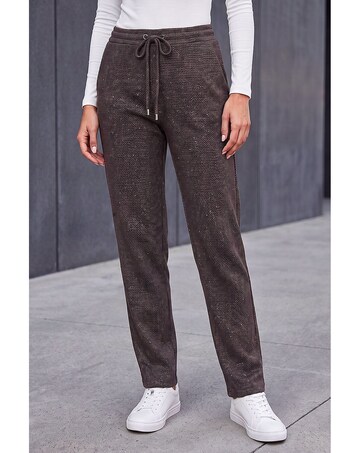 Roman Petite Abstract Stretch Trousers