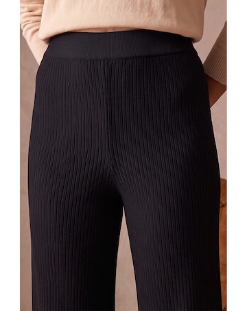 Roman Rib Knitted Trouser