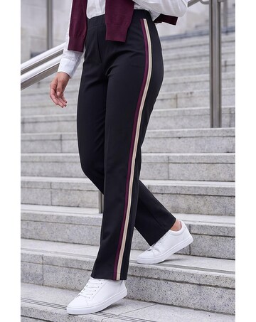 Roman Petite Side Stripe Stretch Trouser