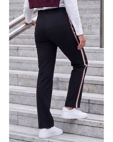 Roman Petite Side Stripe Stretch Trouser