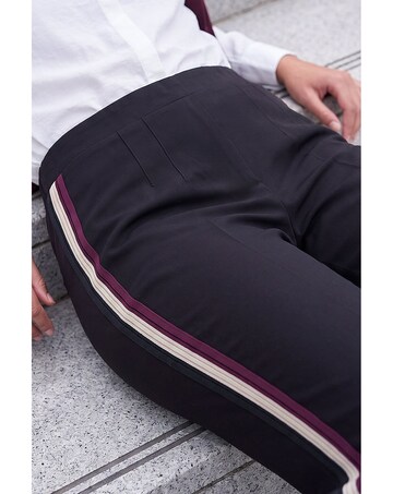 Roman Petite Side Stripe Stretch Trouser