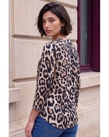 Roman Petite Animal Button Top