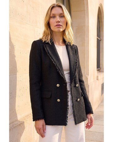 Roman Fray Mid Boucle Jacket