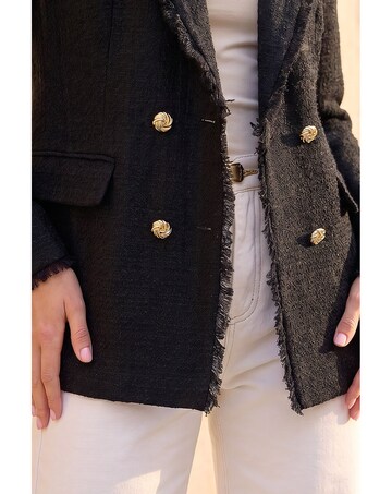 Roman Fray Mid Boucle Jacket