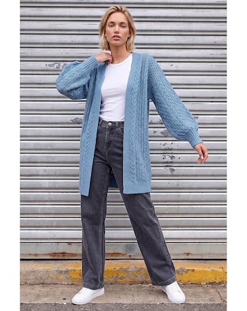 Roman Chunky Cable Cardigan