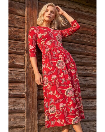 Roman Petite Floral Midi Dress