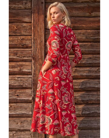 Roman Petite Floral Midi Dress