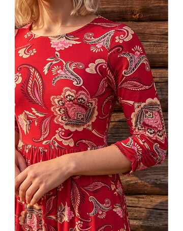 Roman Petite Floral Midi Dress