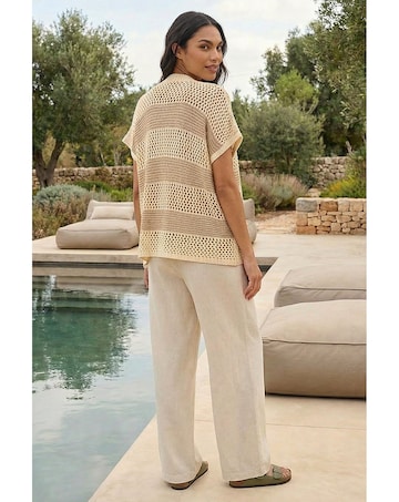 Roman Colour Block Stripe Cardigan