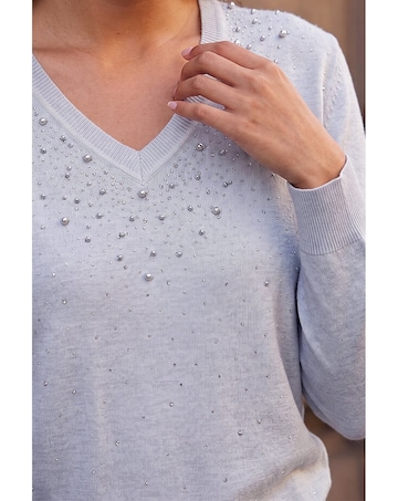Roman Pearly Hotfix Jumper