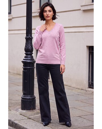 Roman Petite Faux Pearl Jumper