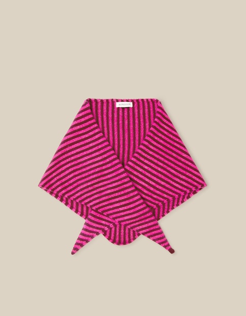 Monsoon Safi Stripe Triangle Scarf